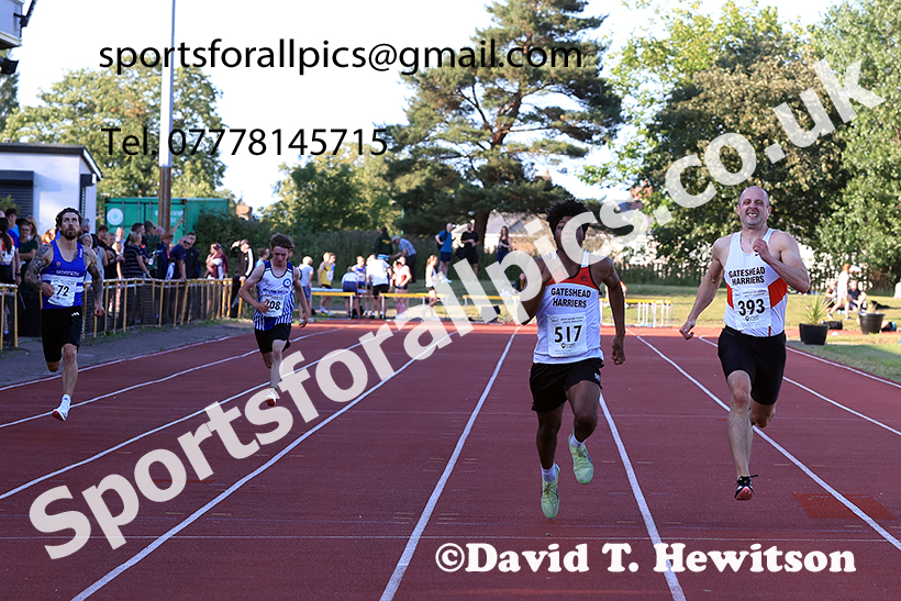 200 metres, 2025 NEGP No 4, Monkton. Photo: David T. Hewitson/Sports for All Pics